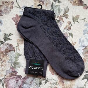 Gray Men's Dress Socks